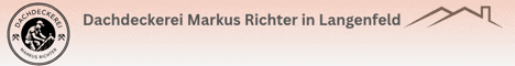 Banner von Dachdeckerei Markus Richter